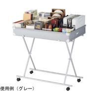 アズワン ファイバーワゴン黒 W90cm 65-8273-95 1セット（直送品）