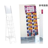 アズワン カタログスタンド A4 5段 パネル付き 1列5段 65-8873-48 1台（直送品）