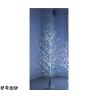 アズワン ブランチクリスマスツリー リモコン付き 1000球 H210cm 65-8116-01 1セット（直送品）