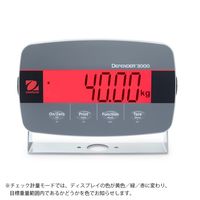 オーハウス デジタル台はかり D33シリーズ フロント・マウントタイプ 秤量 150kg i-D33P150B1L5JP 1台（直送品）