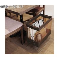 アズワン 手荷物入れ サイドワゴン メッシュL ブラウン 65-9074-09 1個（直送品）