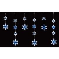 アズワン LED6連モチーフカーテンライト 144球【屋外使用可/コントロール可】ブルーホワイト 65-8116-48 1セット（直送品）