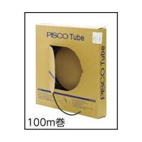 日本ピスコ ポリウレタンチューブ 黒 8×5.0 100M UB0850-100-B 1巻 61-1952-68（直送品）