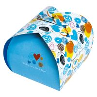 ヤマニパッケージ バルーンBOX エスペシャリーフォーユーブルー 20-726 1箱(100枚入)（直送品）