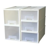 平和工業 引出し式1段ファインテナー深型 4907556176967 1セット(2個)