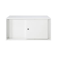 PREDONA（プレドナ）スチールシェルフ  引違い 上置き用 1段 幅800×奥行400×高さ390mm ホワイト 1台