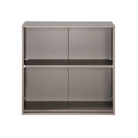 PREDONA（プレドナ）スチールシェルフ  オープン 上置き用 2段 幅800×奥行400×高さ780mm モカブラウン 1台