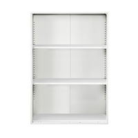 PREDONA（プレドナ）スチールシェルフ  オープン 上置き用 3段 幅800×奥行400×高さ1170mm ホワイト 1台