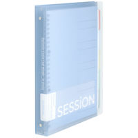 マルマン B5 バインダー セッション 26穴 背幅29mm Lブルー そらいろ F310A-52A 1冊