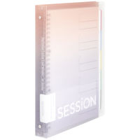 マルマン B5 バインダー セッション 26穴 背幅29mm グラデーション ゆうやけ F310A-97B 1冊