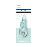 トンボ鉛筆 修正テープモノCC 使いきり 5mm幅 ブルーグリーン CT-CC5C62 1セット（5個）