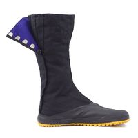 【地下足袋】 力王 リキオウ たびぐつ 実用12枚 BP 25.5cm ブラック jituyo12 1足