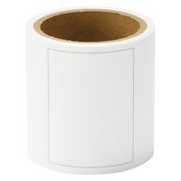 無印良品 ミシン目入りロール付箋紙 4コマ 約幅40mm×長さ3m 1セット（10個） 良品計画