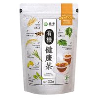 森半 有機健康茶  1セット（1袋（33バッグ入）×5）  カフェインフリー ティーバッグ ブレンド茶