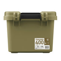 アイリスオーヤマ TRAILBOX 400幅 頑丈ボックス カーキ TRB-400 1個
