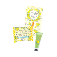 【ギフト】 ウィズフローラ オーガンジーセット（入浴剤+ハンドクリーム）ミモザ＆ホワイトティー 1個 チャーリー