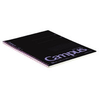 コクヨ キャンパスソフトリング ノート 40枚 B5 ブラックカラー 黒紫 スーS111BT-DV 1セット（5冊）