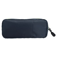 サンスター文具 Wファスナー ペンケース OUTDOOR アウトドア リップストップ グレー S1427296 1個