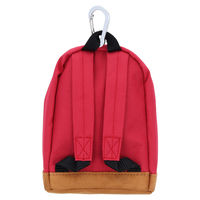 サンスター文具 ペンケース バックパック OUTDOOR ボトムスウェード レッド S1427377 1個