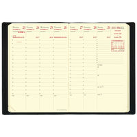 ２０２４年度４月始まりダイアリー クオバディス ビジネスプレステージ４　クラブ 両面１週間バーチカル カッパー 1冊（直送品）