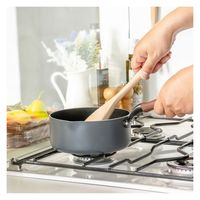 武田コーポレーション IH対応カラーふっ素片手鍋18CM GRY IHCFN18GRY 1箱(10個入)（直送品）