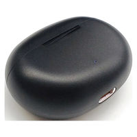 エアージェイ Bluetooth完全ワイヤレスイヤホン EggPods BK ABT-AP8 1個組