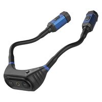 ハート電機サービス 充電式LEDツインネックライト EXL-NK300 1台