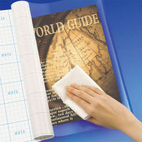 デビカ 図書館ブックフィルム 特注サイズ（お徳用25m巻）UVカット素材 A4判 040562 1個