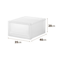 天馬 フィッツケース FC40-3520 クリア 110014845 1個