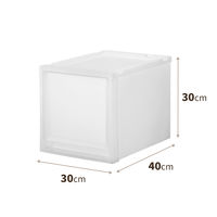 天馬 フィッツケース FC40-3030 クリア 110014839 1個