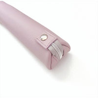 レイメイ藤井 タイニスト ペンケース 本革製 ライトモーヴ NF1207V 1個