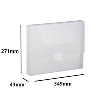 キングジム シンプリーズ キャリングケース（透明） A4 透明 284TPトウ グリップなし（わけあり品）