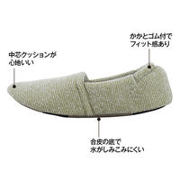 あゆみ 介護靴 2484エスパドマカロン ピンクLL（25.0-26.0cm）右足 室内用（わけあり品）