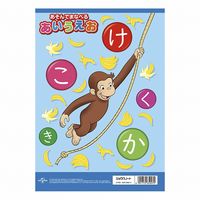ショウワノート おけいこちょう まなべるあいうえお おさるのジョージ 650536011 1セット(10冊)