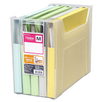 JEJアステージ ファイルボックスM クリア 1セット(6個)