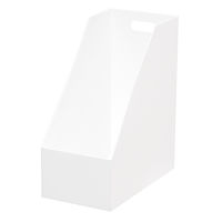 JEJアステージ ストレーショナリー ワイドケース ホワイト 1セット(3個)