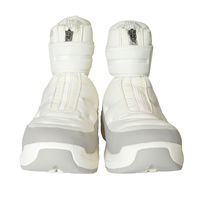 【並行輸入品】W NUPTSE II STRAP WP NF0A5G2J  (32F)ホワイト×グレー  US5/22.0cm  1点（直送品）