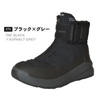 【並行輸入品】W NUPTSE II STRAP WP NF0A5G2J  (KT0)ブラック×グレー  US6/23.0cm  1点（直送品）