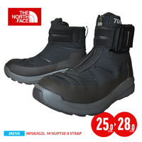 【並行輸入品】M NUPTSE II STRAP WP NF0A5G2L  (KT0)ブラック×グレー  US7.5/25.5cm  1点（直送品）