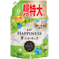 レノアハピネス 夢ふわタッチ シャインマスカットの香り 詰め替え 超メガ特大 1900mL 1セット（1個×4） 柔軟剤 P＆G