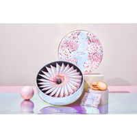 〈ヨックモック〉ドゥーブル ショコラ オゥ サクラ 24枚入 1箱 三越伊勢丹 紙袋付 手土産 ギフト