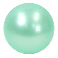 池田工業社 パステルカラーボール パステルグリーン(空気抜き) 300500 1セット(10個)