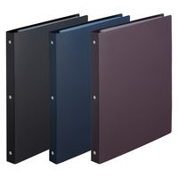 リヒトラブ SELFANA クリヤーブック<ポケット交換式> A4 ボルドーブラック N7200-3 1セット(2冊)