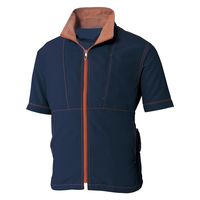 サンエス 袖取り外し長袖ブルゾン 3ネイビー 4L KF91620 1着（直送品）