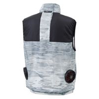 サンエス ベスト 16グラフィックシルバー L KF92162 1着（直送品）