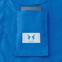 サンエス フード付スタッフジャンパー 4ブルー M KF90520S 1着（直送品）