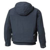 サンエス フード付長袖ワークブルゾン 69チャコール 5L KF91410 1着（直送品）