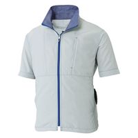 サンエス 袖取り外し長袖ブルゾン 6シルバー LL KF91620 1着（直送品）