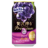 チューハイ アサヒビール 贅沢搾り プレミアムぶどう 350ml 6本