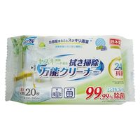 Life-do.Plus クリンクル 拭き掃除万能クリーナー24h抗菌20枚 231975 1個